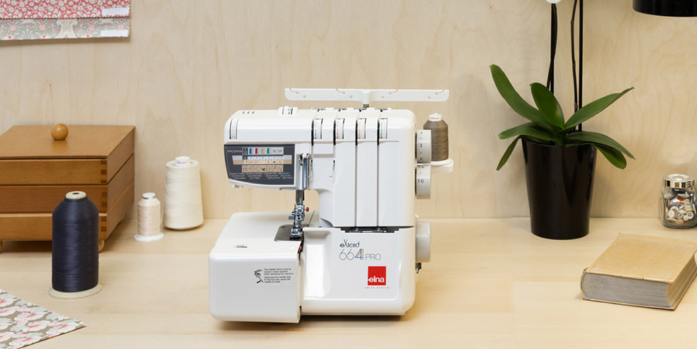 Виды швов на оверлоке Elna eXtend 664PRO