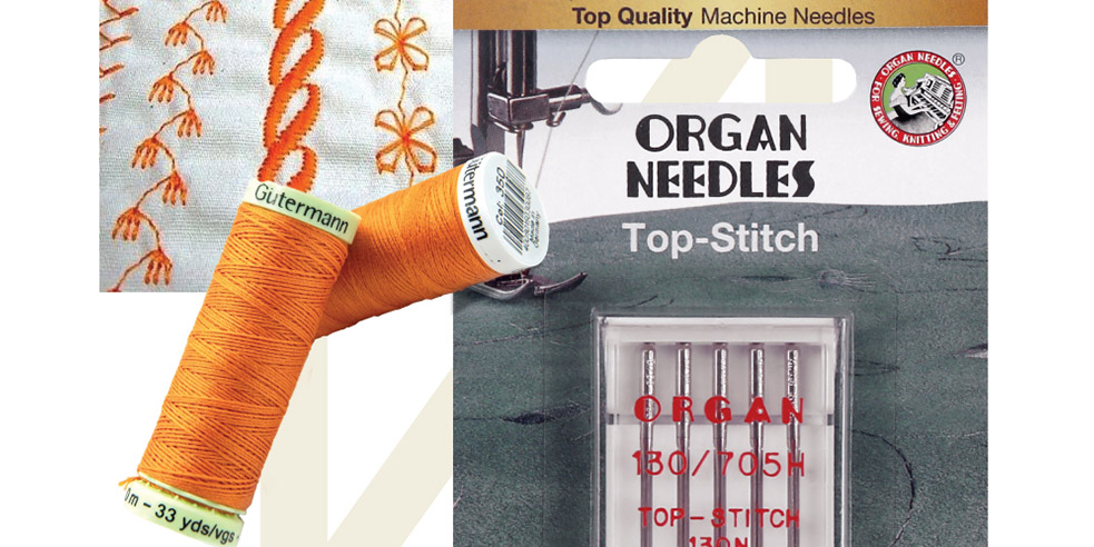 Иглы ORGAN TOP-STITCH для декоративной отделки