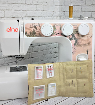 Мастер-класс «Органайзер для игл», выполненный на электромеханической швейной машине Elna 1150 