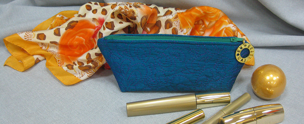 Мастер-класс «Косметичка, которая всегда с Вами», выполненный на швейный машине Elna 1150