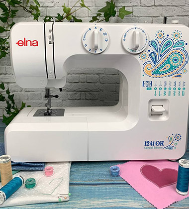 Знакомство с электромеханической швейной машиной ELNA 1241OK 