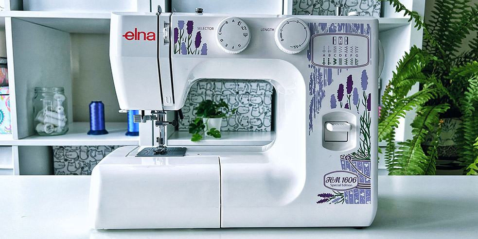 Знакомство с электромеханической швейной машиной ELNA HM1606