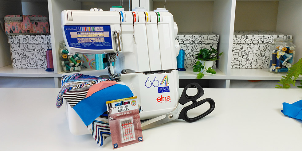 Мастер-класс «Детский плед», выполненный на оверлоке Elna 664 PRO