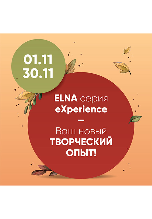 ELNA серия eXperience — ВАШ НОВЫЙ ТВОРЧЕСКИЙ ОПЫТ