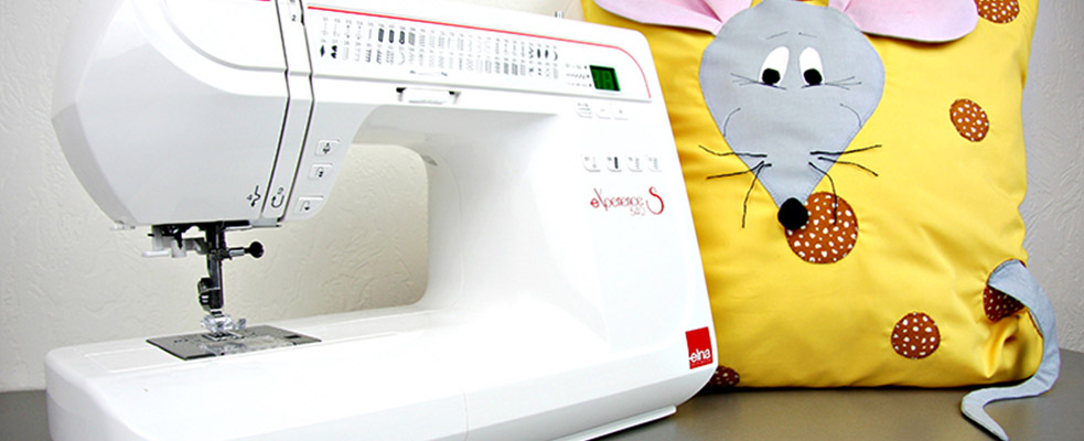 Мастер-класс «Сырная подушка», выполненный на швейной машине Elna eXperience 540S