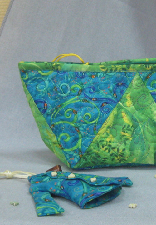 Мастер-класс «Косметичка», выполненный на швейной машине Elna 3007 GENEVA