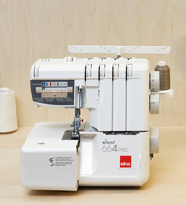 Виды швов на оверлоке Elna eXtend 664PRO 