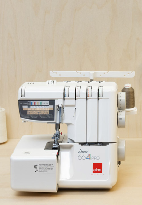 Виды швов на оверлоке Elna eXtend 664PRO