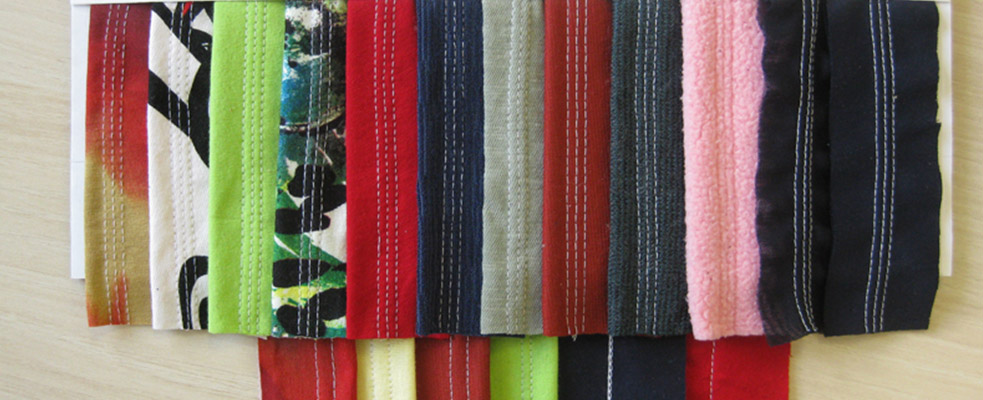 Мастер-класс на высокоскоростной 3-игольной распошивальной машине Elna easycover - «Виды швов»