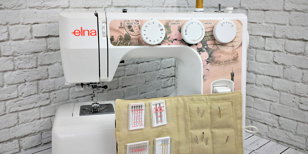 Мастер-класс «Органайзер для игл», выполненный на электромеханической швейной машине Elna 1150