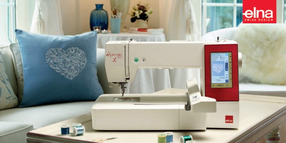 Основы машинной вышивки с Elna eXpressive 830L