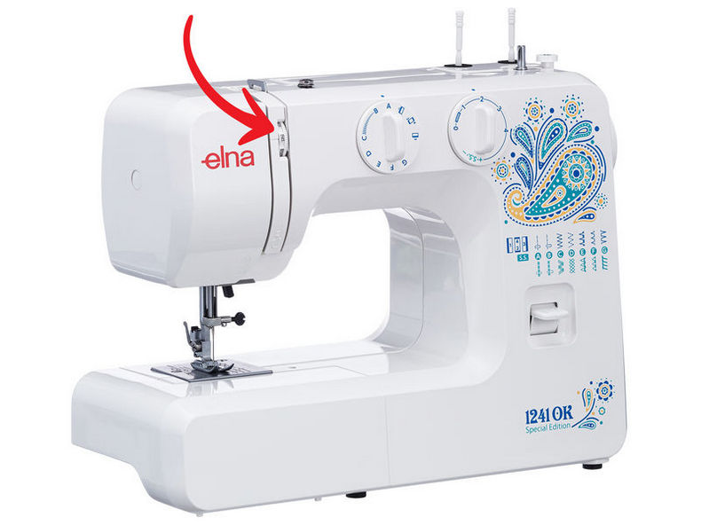 Натяжение верхней нити