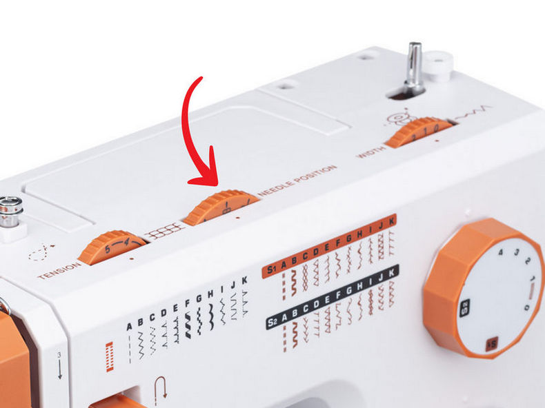 Положение иглы