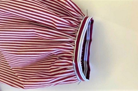 Переделка рубашки в блузку