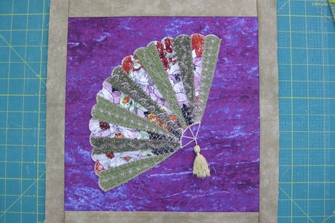 Мастер-класс панно в японском стиле «Счастье»