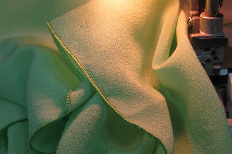 Мастер-класс «Шарфик из шелка»