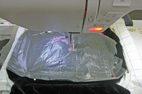 Мастер-класс «Косметичка», выполненный на швейно-вышивальной машине Elna 860