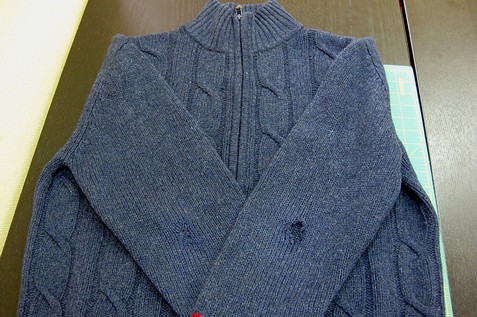 Практический урок Elna: заплатки на рукава