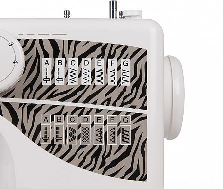 Электромеханическая швейная машина Elna 1000 Sew Zebra