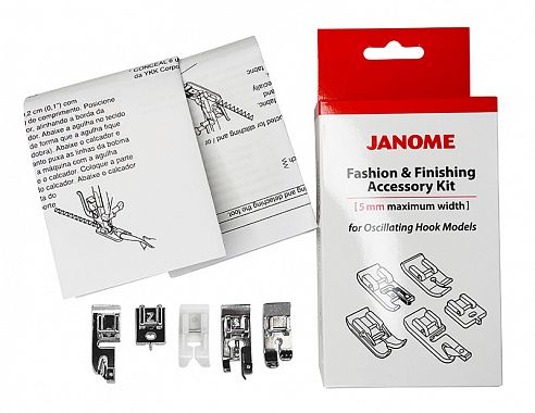 Janome Набор лапок для машин с вертикальным челноком, 202-476-003