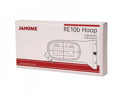 Janome Пяльцы RE10b, размер 100 x 40 мм, 864-407-003