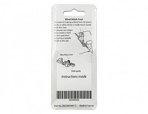 Janome Лапка для потайного шва, 200-203-104