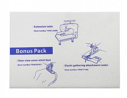 Janome Набор приспособлений для распошивальных машин, 796-401-106